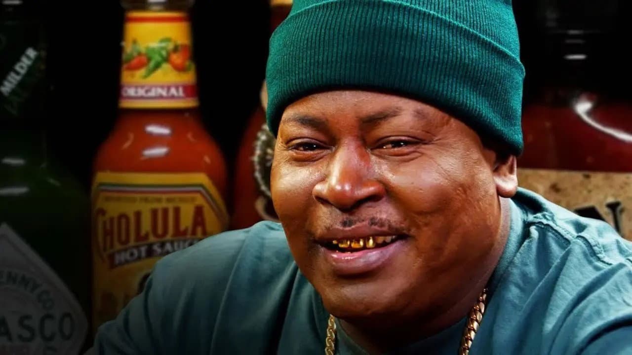 Still from Trick Daddy Prays for Help While Eating Spicy Wings
