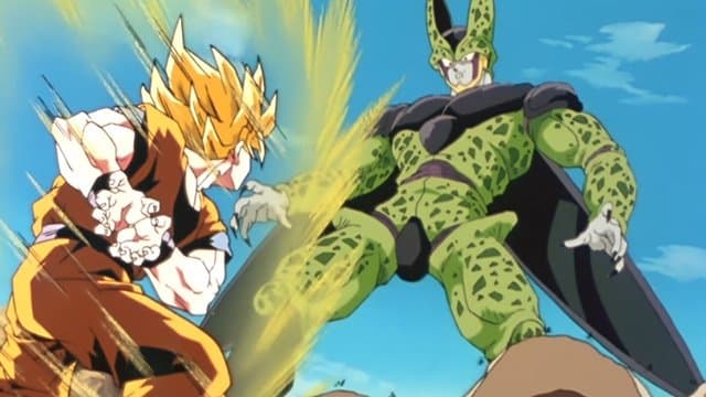 Still from Battle at the Highest Level! Goku Goes All Out!
