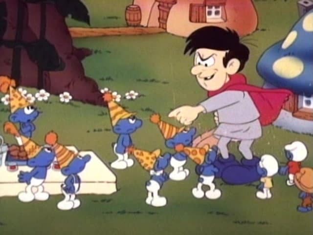 Still from Gargamel's Second Childhood