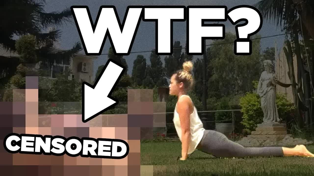 Still from Outrageous Workout Bloopers (GAME)