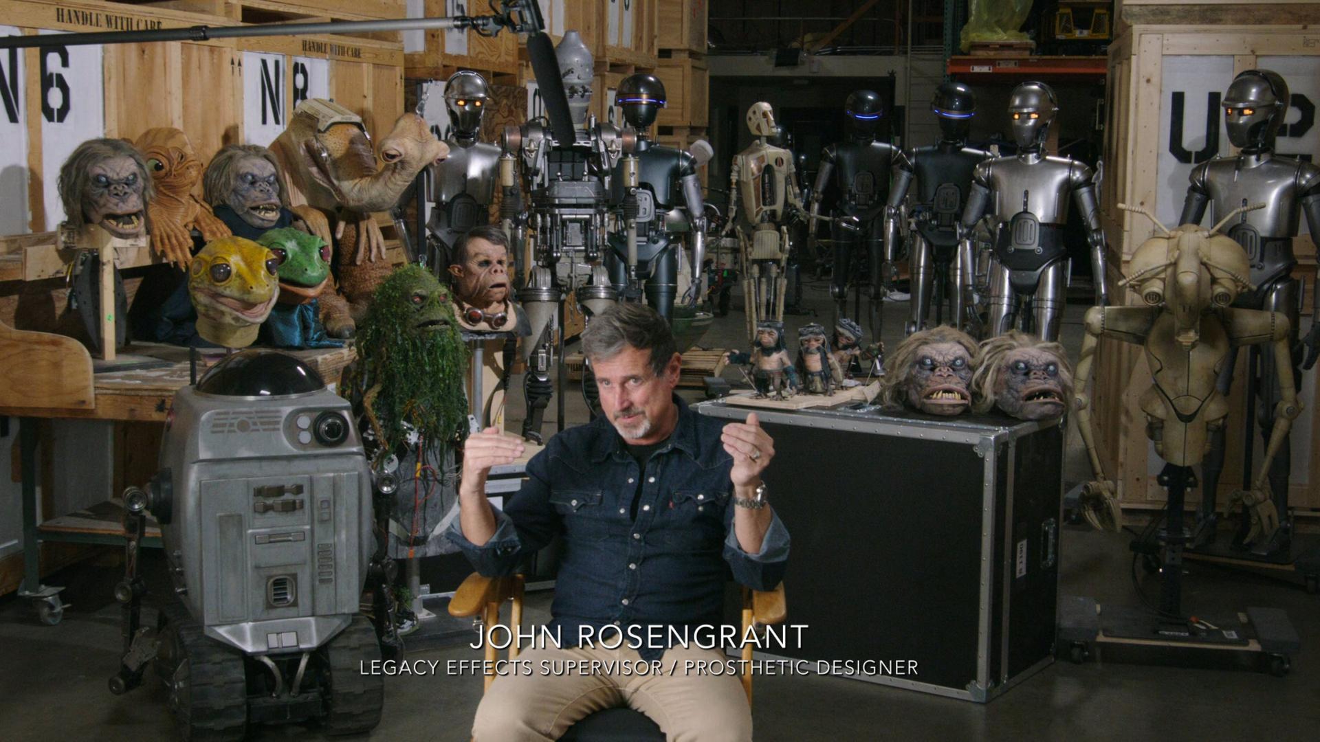 Still from Galactic Legacy: The Creatures and Droids of The Mandalorian