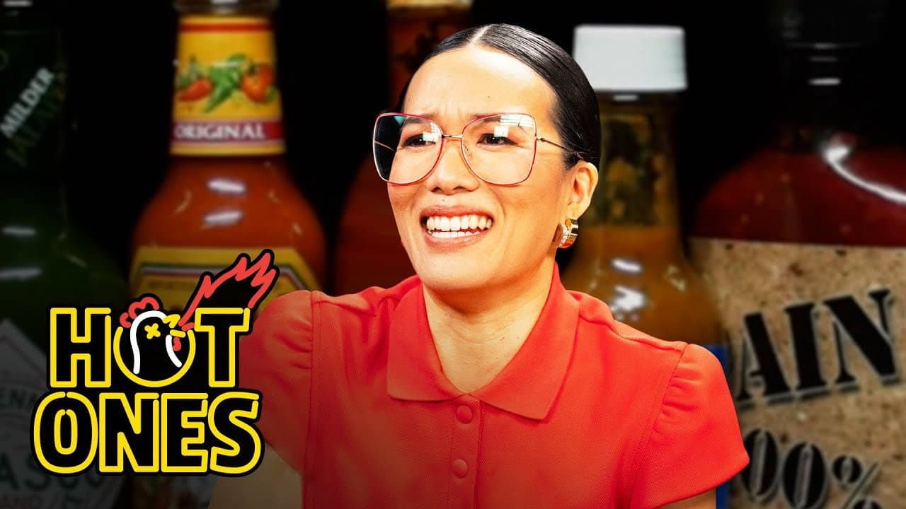 Still from Ali Wong Has Beef With Spicy Wings