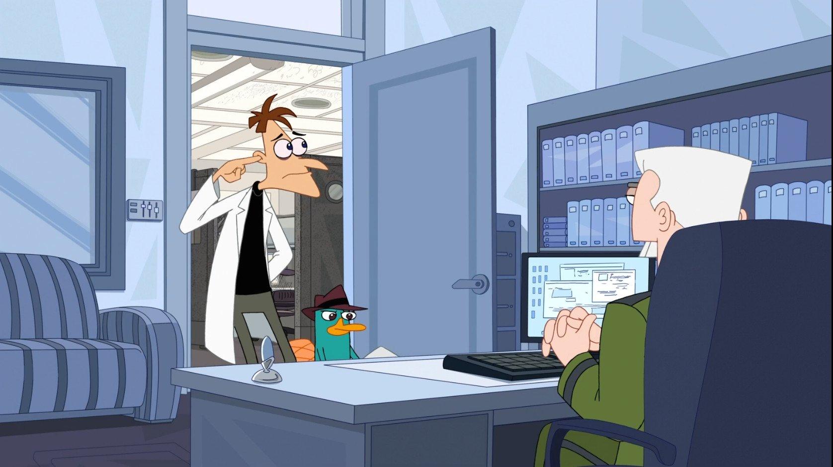 Still from Agent Doof