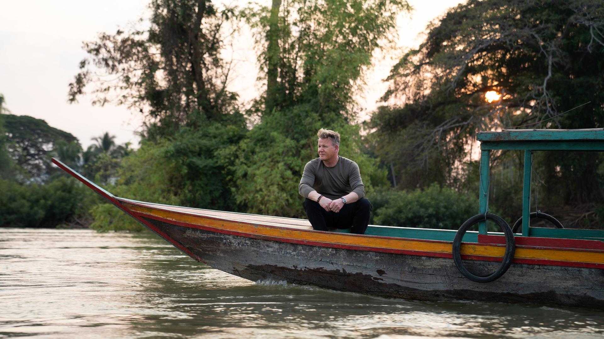 Still from The Mighty Mekong of Laos
