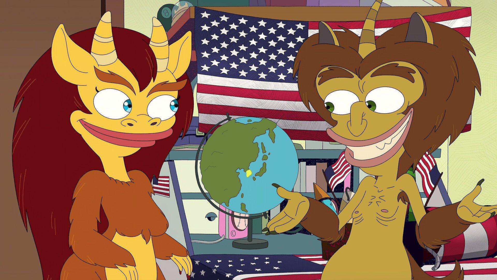 Still from The International Show