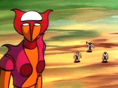Still from Great fight of the robot of madness