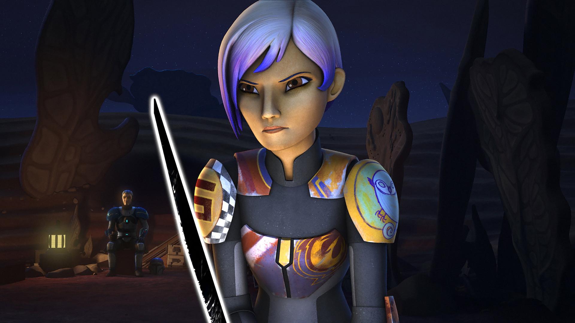 Still from Trials of the Darksaber