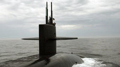Still from Submarines, Secrets, and Spies