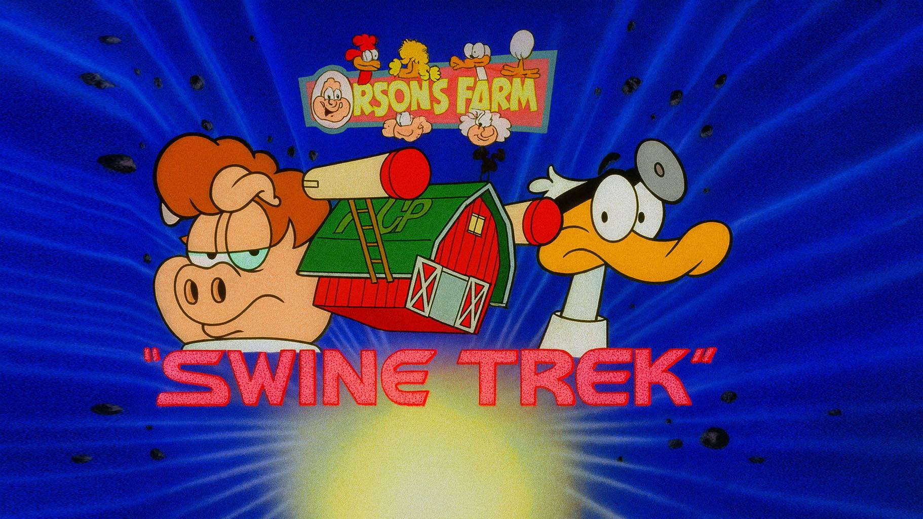 Still from Swine Trek