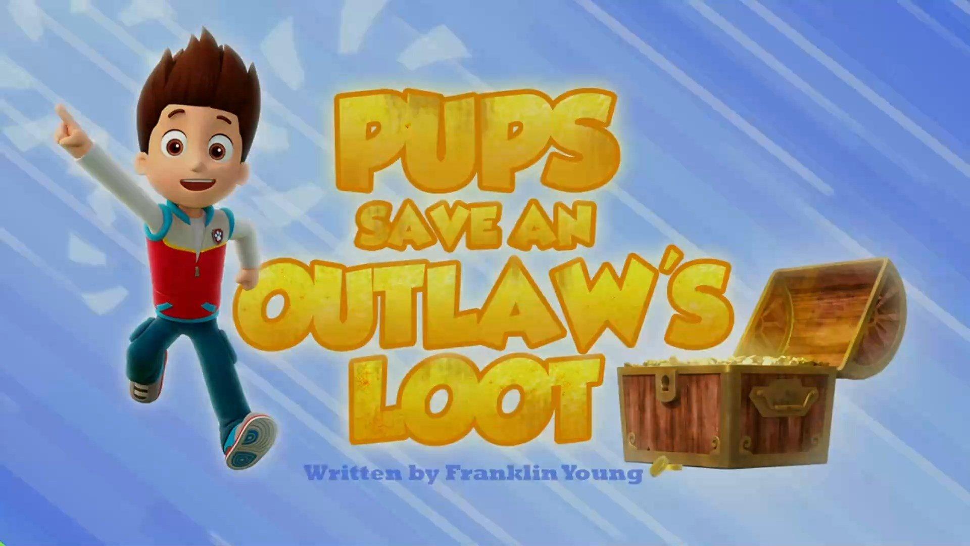 Still from Pups Save an Outlaw's Loot