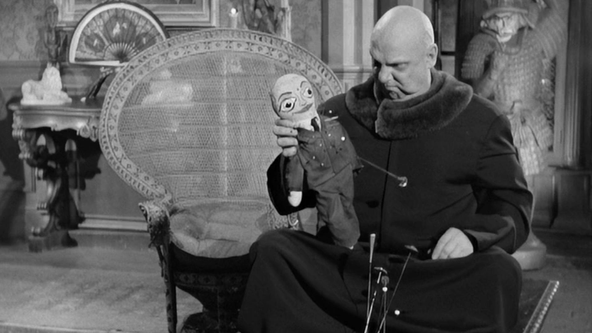 Still from Progress and the Addams Family