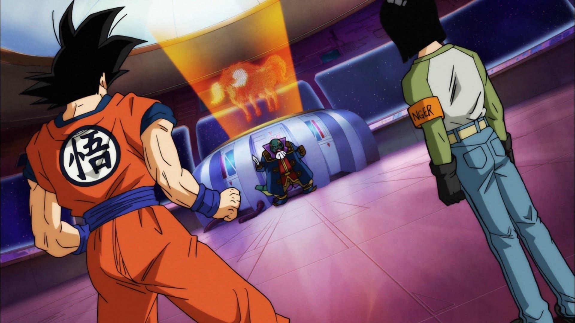 Still from Hunt the Poaching Ring! Goku and Android 17's Joint Struggle!