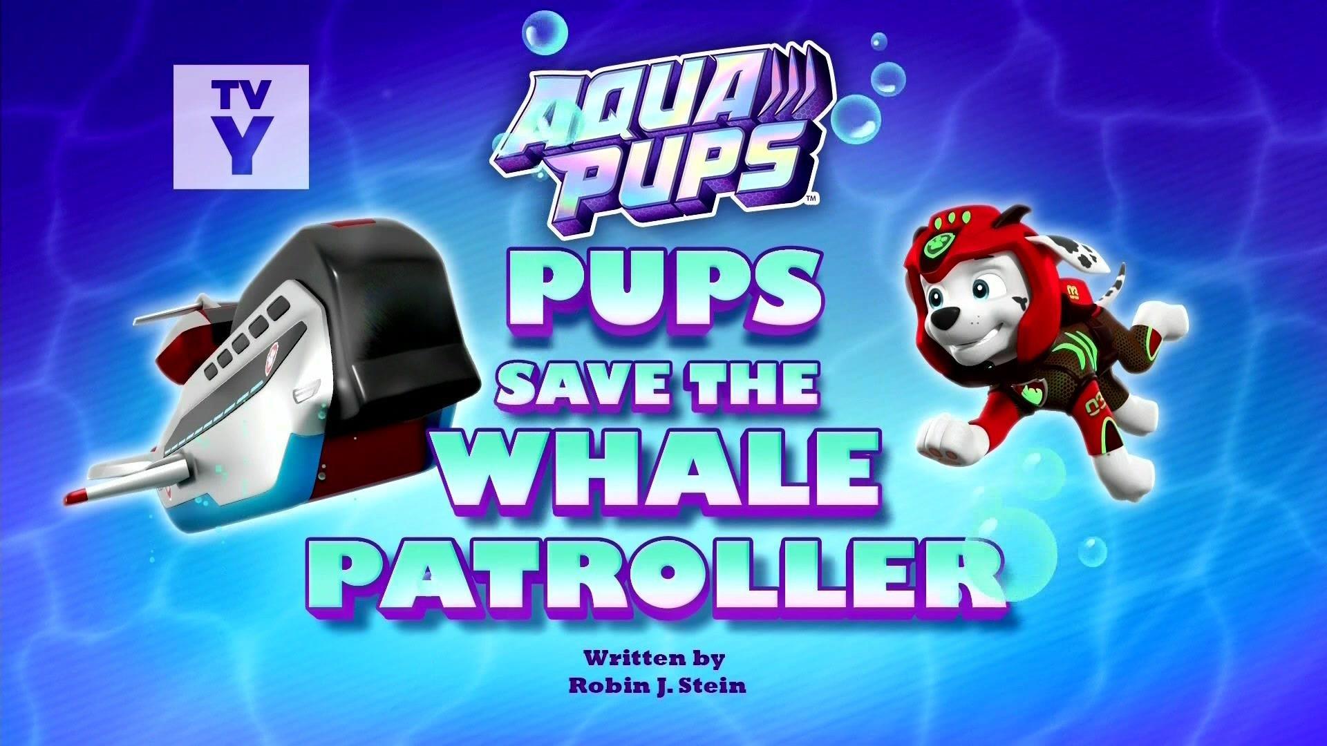 Still from Aqua Pups: Pups Save the Whale Patroller