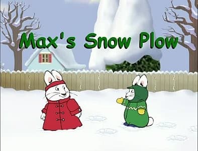 Still from Max's Snow Plow