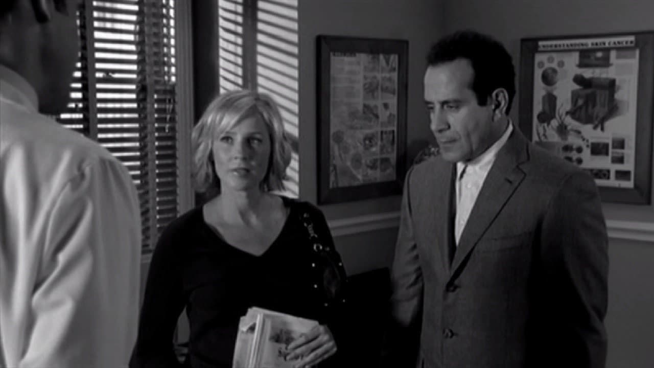 Still from Mr. Monk and the Leper (B&W)