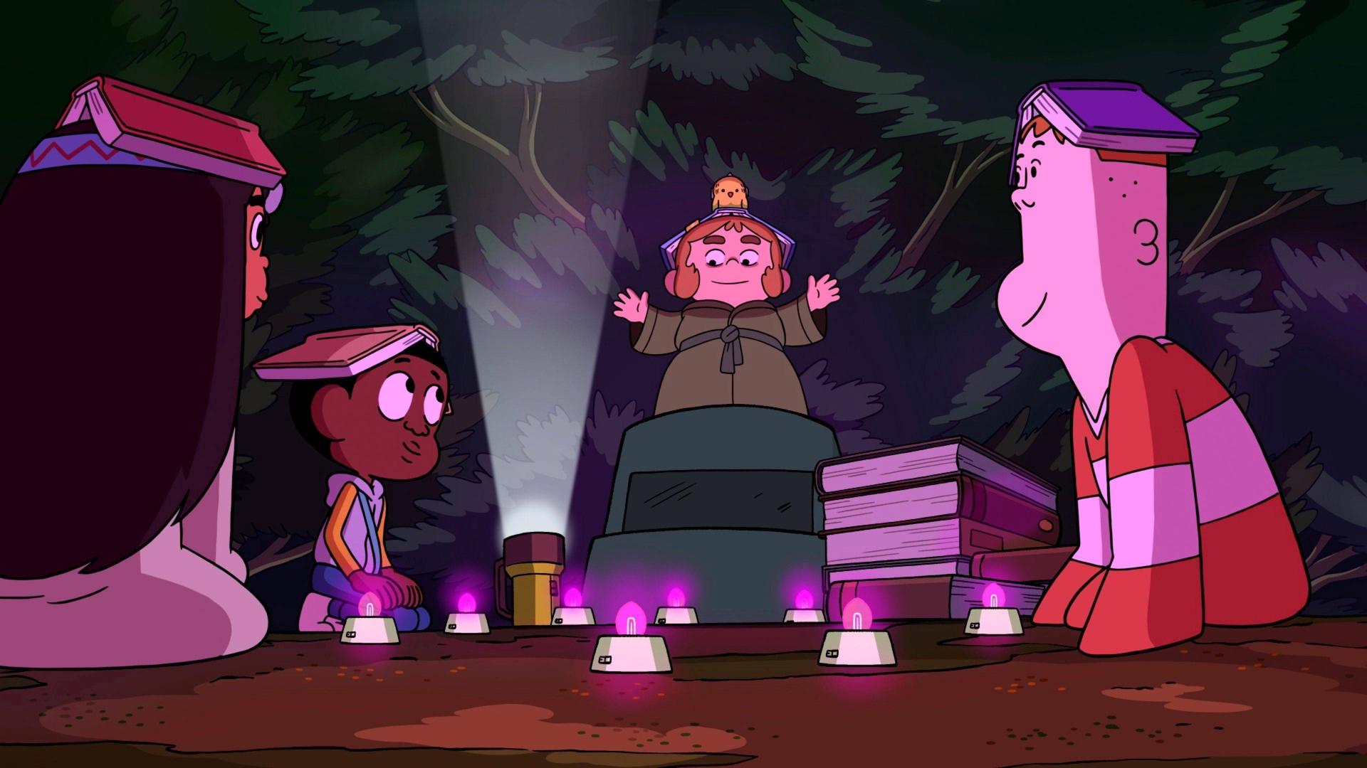 Still from Secret Book Club