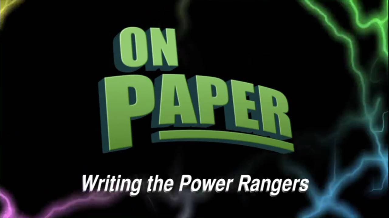 Still from On Paper - Writing the Power Ranger