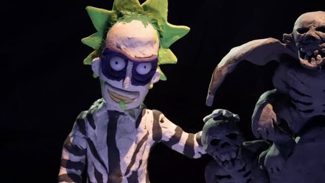 Still from Rick and Morty The Non-Canonical Halloween Adventures
