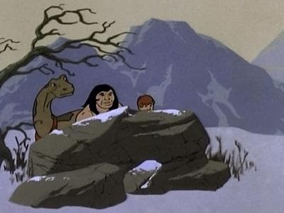 Still from The Mighty Snow Creature