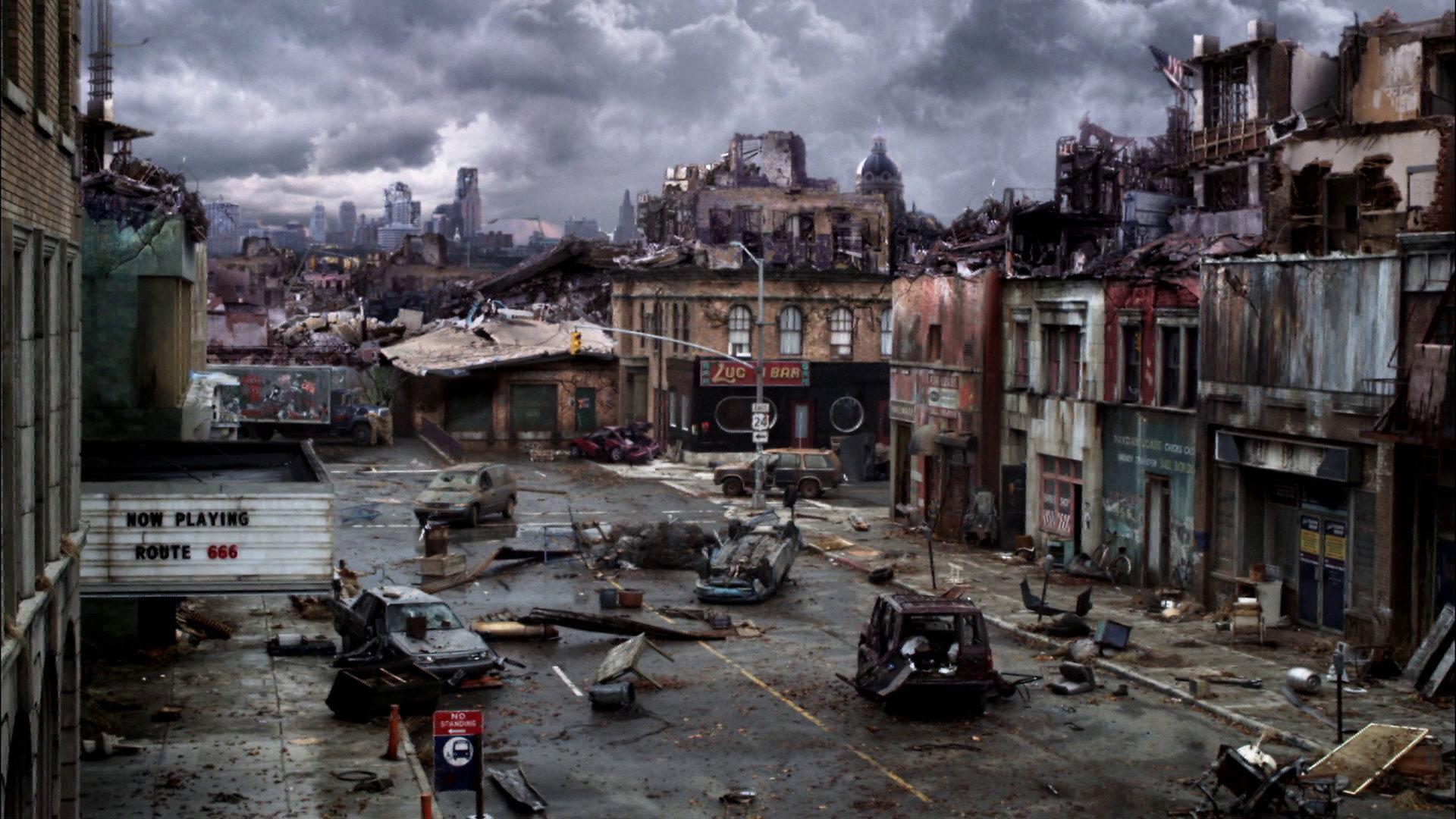 Still from The End