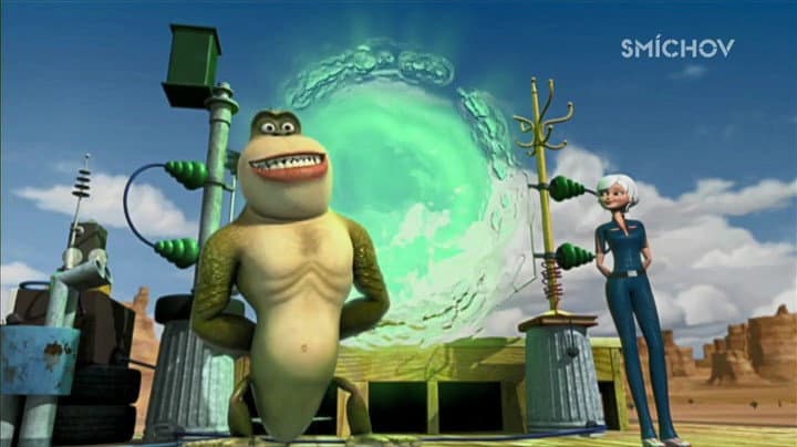 Still from The Wormhole Has Turned!