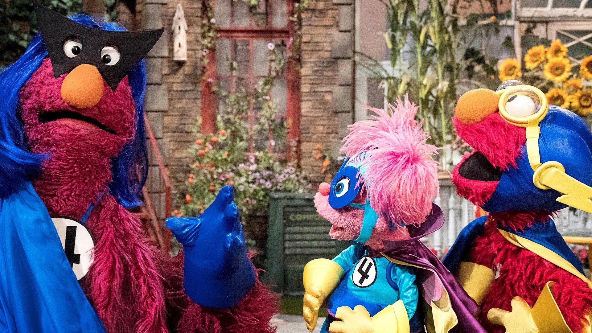 Still from Four Furry Superheroes