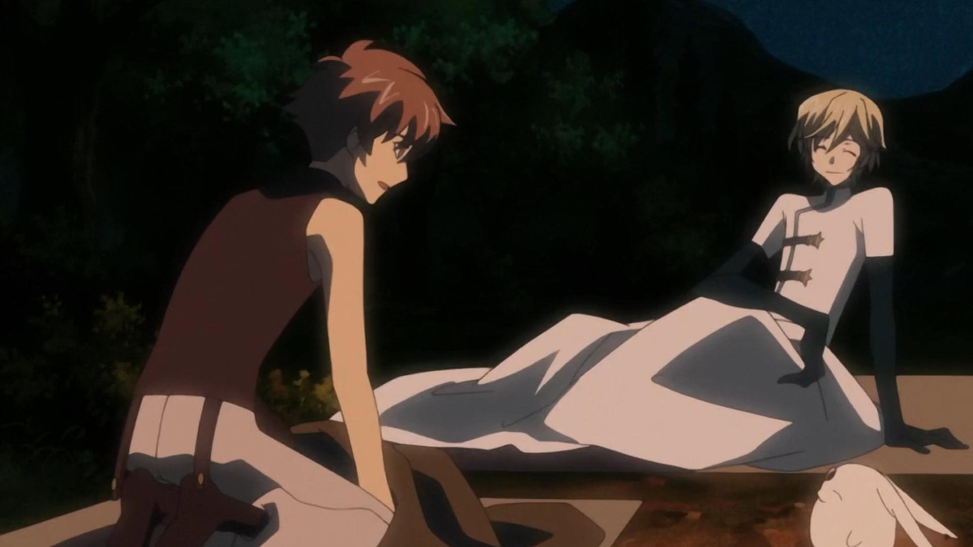 Still from Kero-chan and Mokona