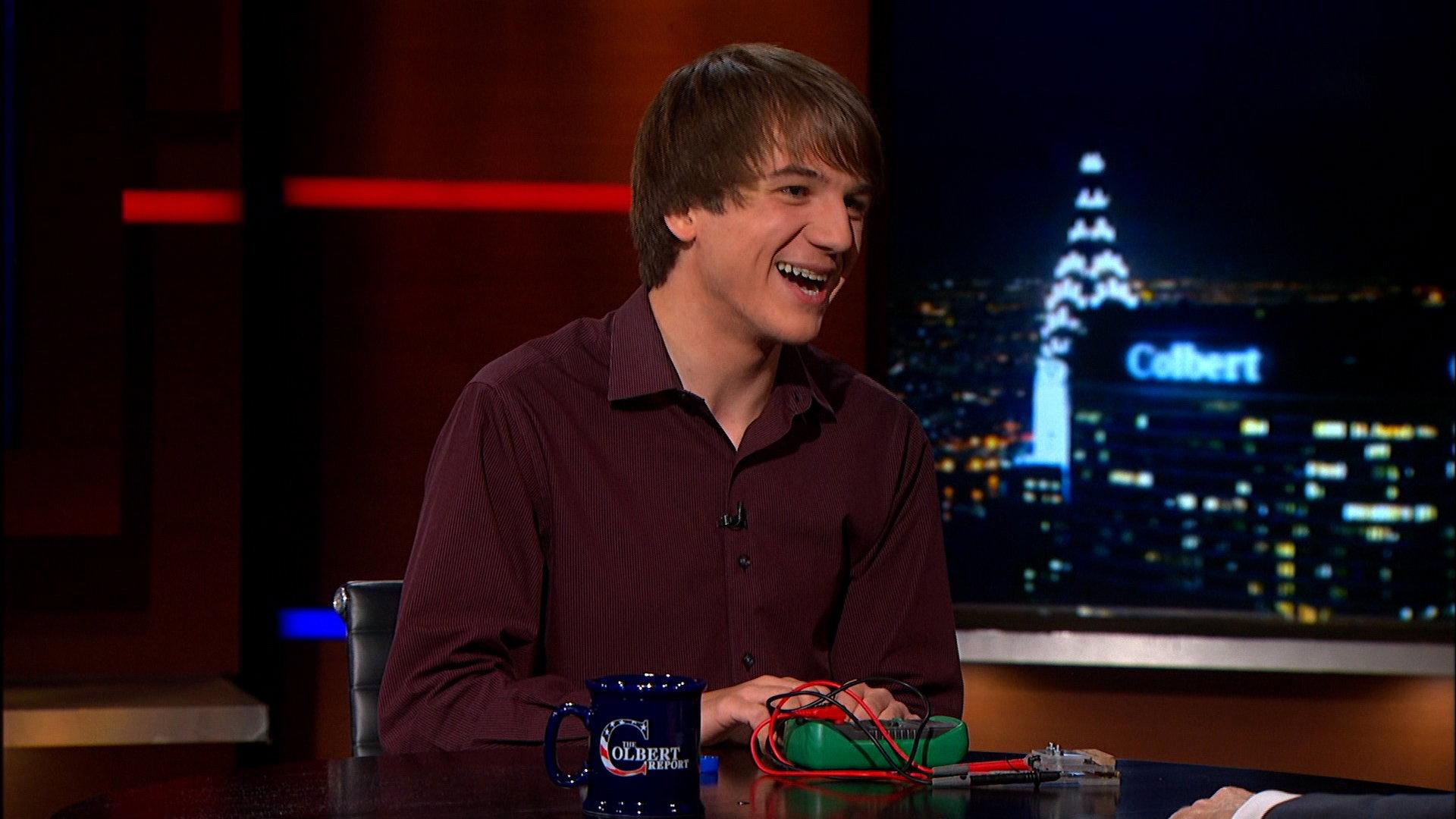Still from Jack Andraka