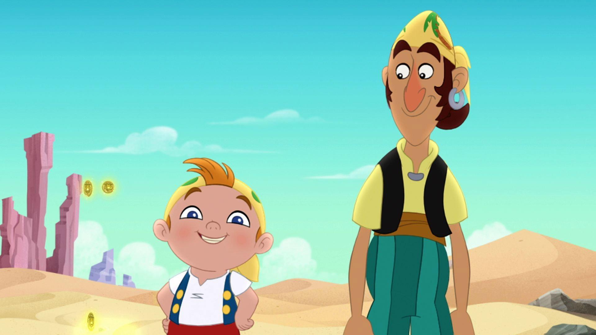Still from Sand Pirate Cubby! / Song of the Desert