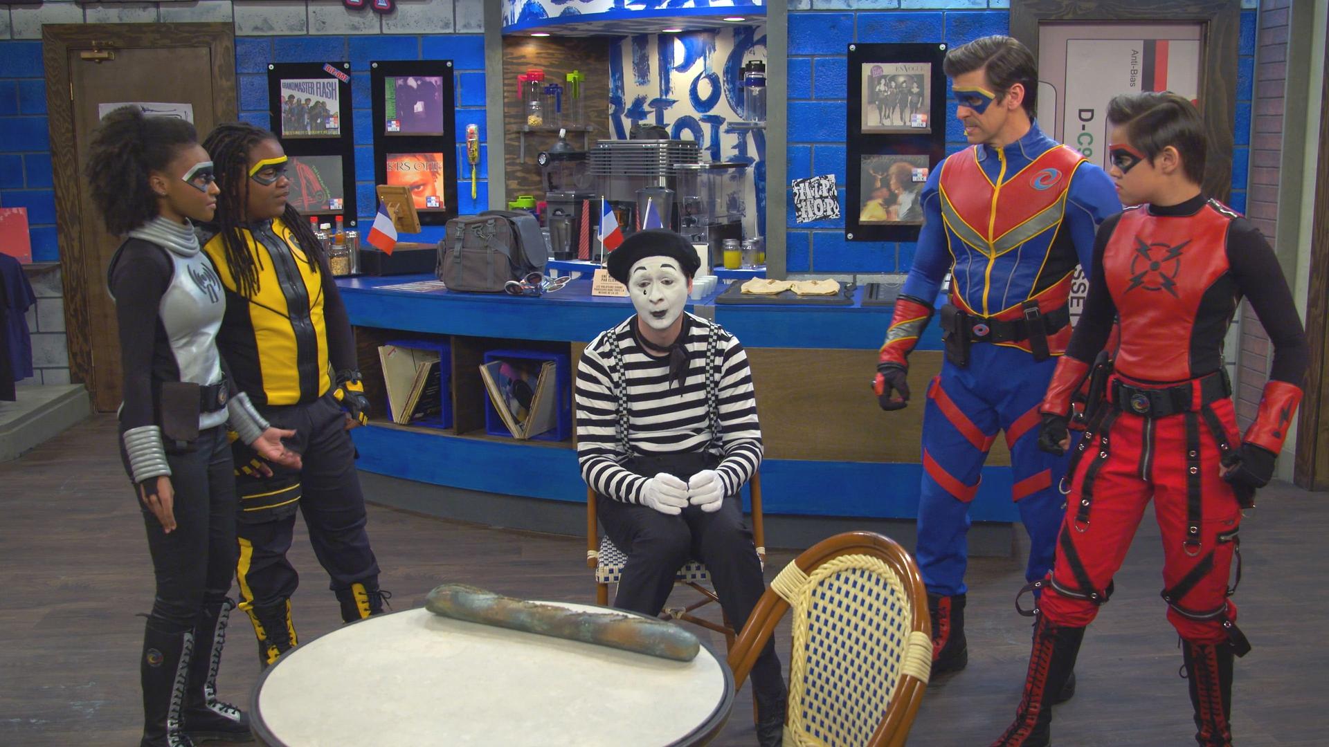 Still from Mime Games