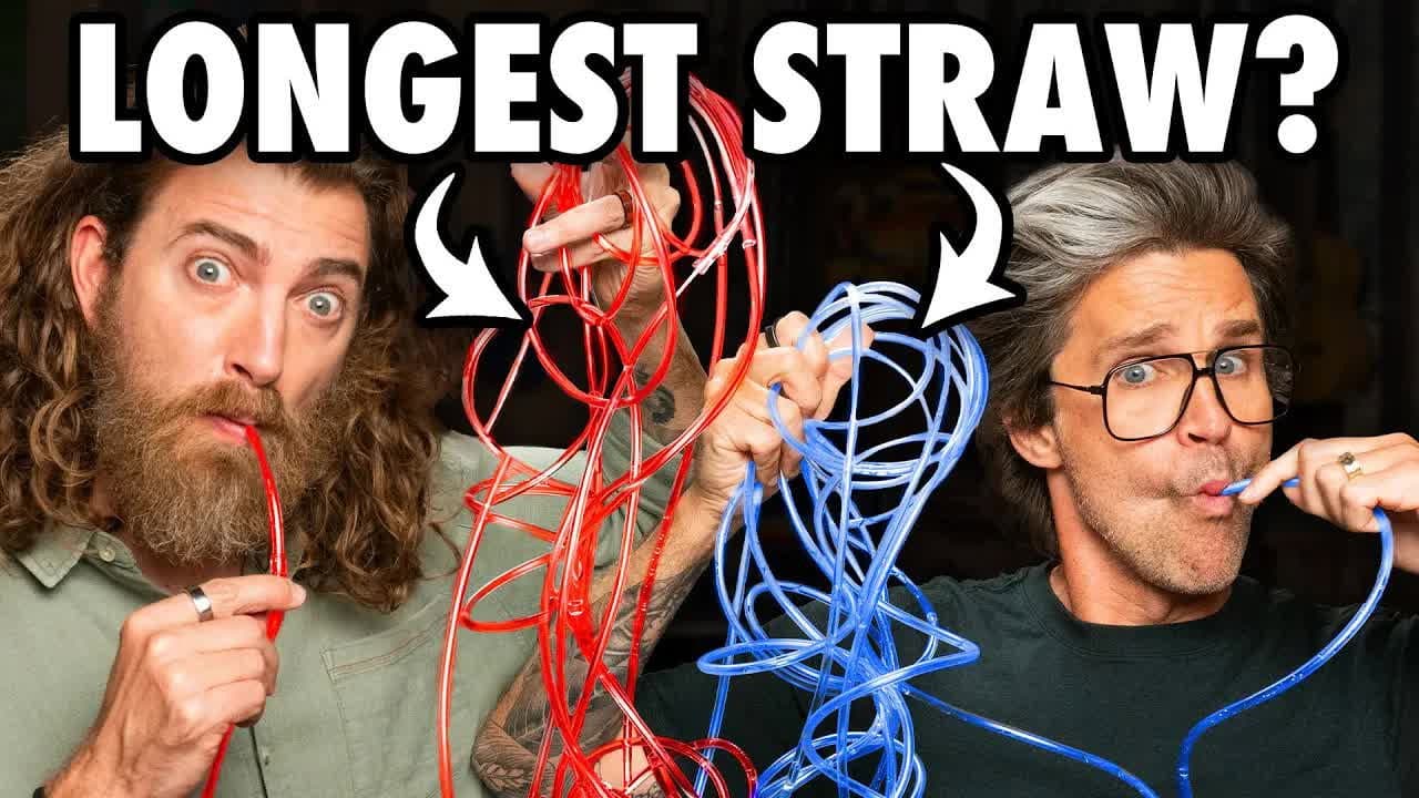 Still from We Drink From The World's Longest Straw