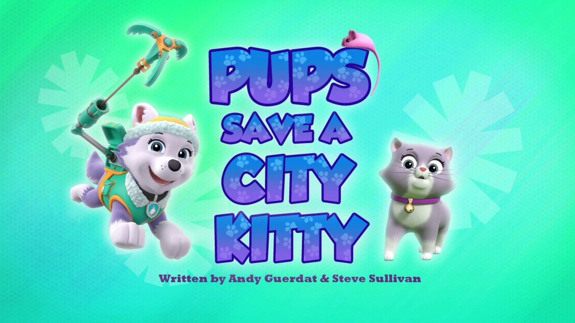 Still from Pups Save a City Kitty