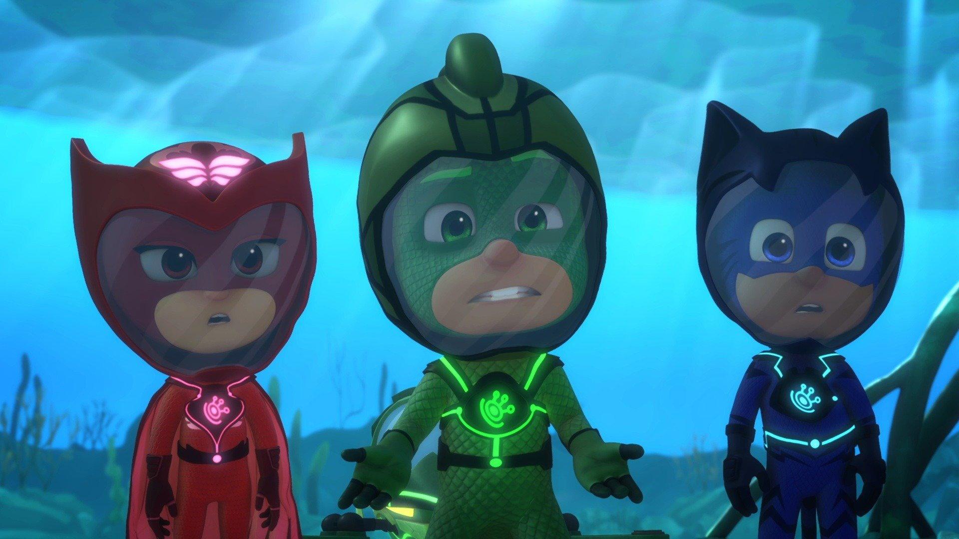 Still from Newton and the Ninjas