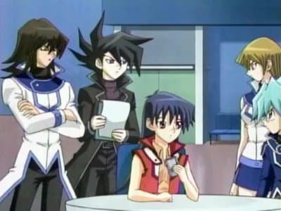 Still from The End of Destiny! Magma Neos vs. The Dark Ruler
