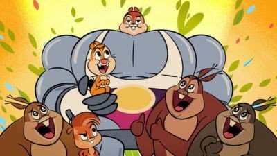 Still from The Hazelnut King / Egg Baby / Mega Muscle Chip