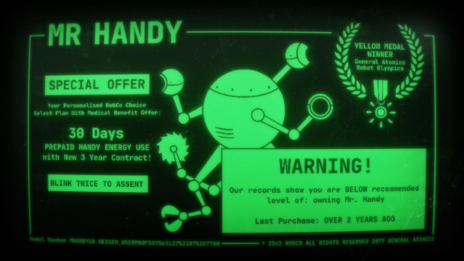 Still from Put Your Future in Safe "Handy" (Mr.)