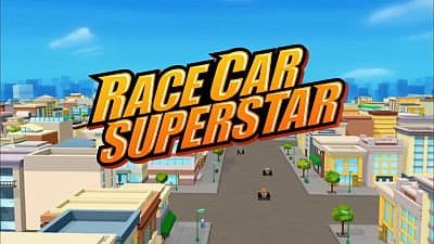 Still from Race Car Superstar