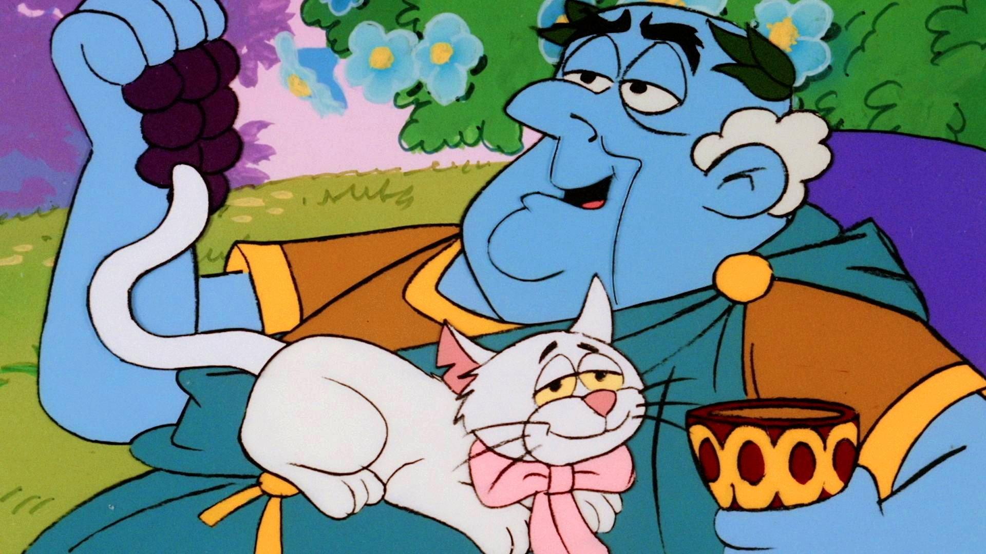 Still from Paradise Smurfed