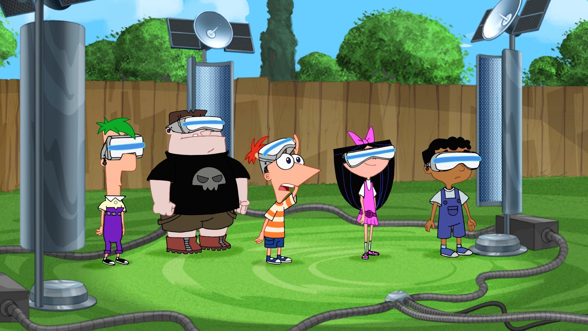 Still from Phineas and Ferb Save Summer