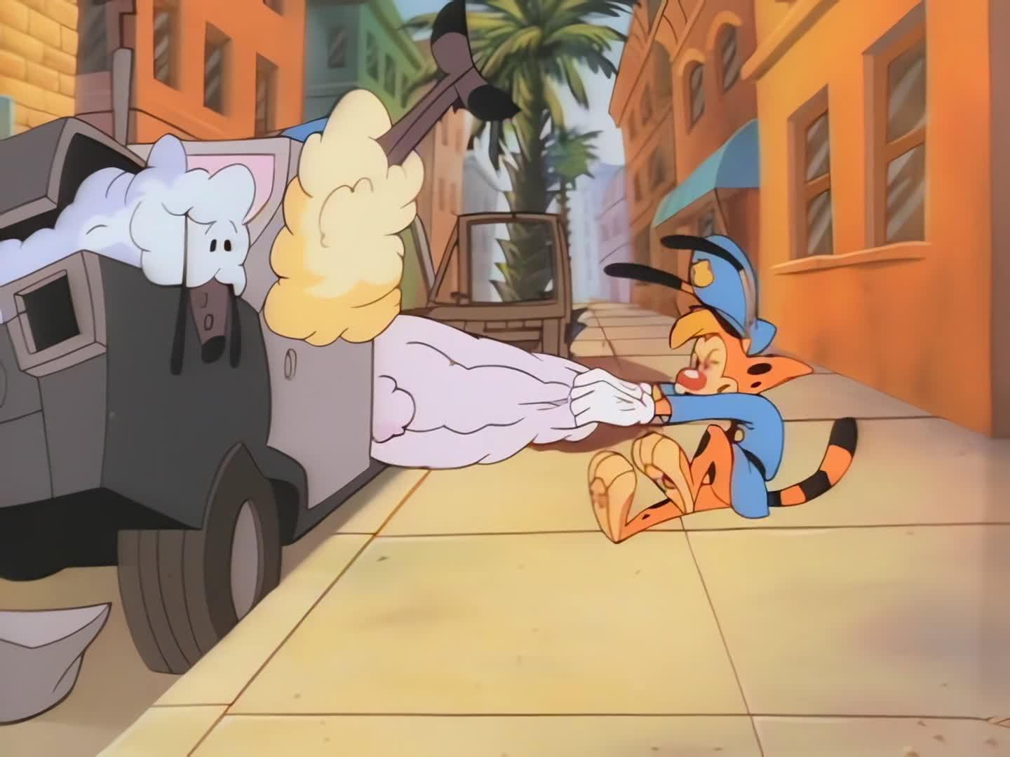 Still from The Cheap Sheep Sweep