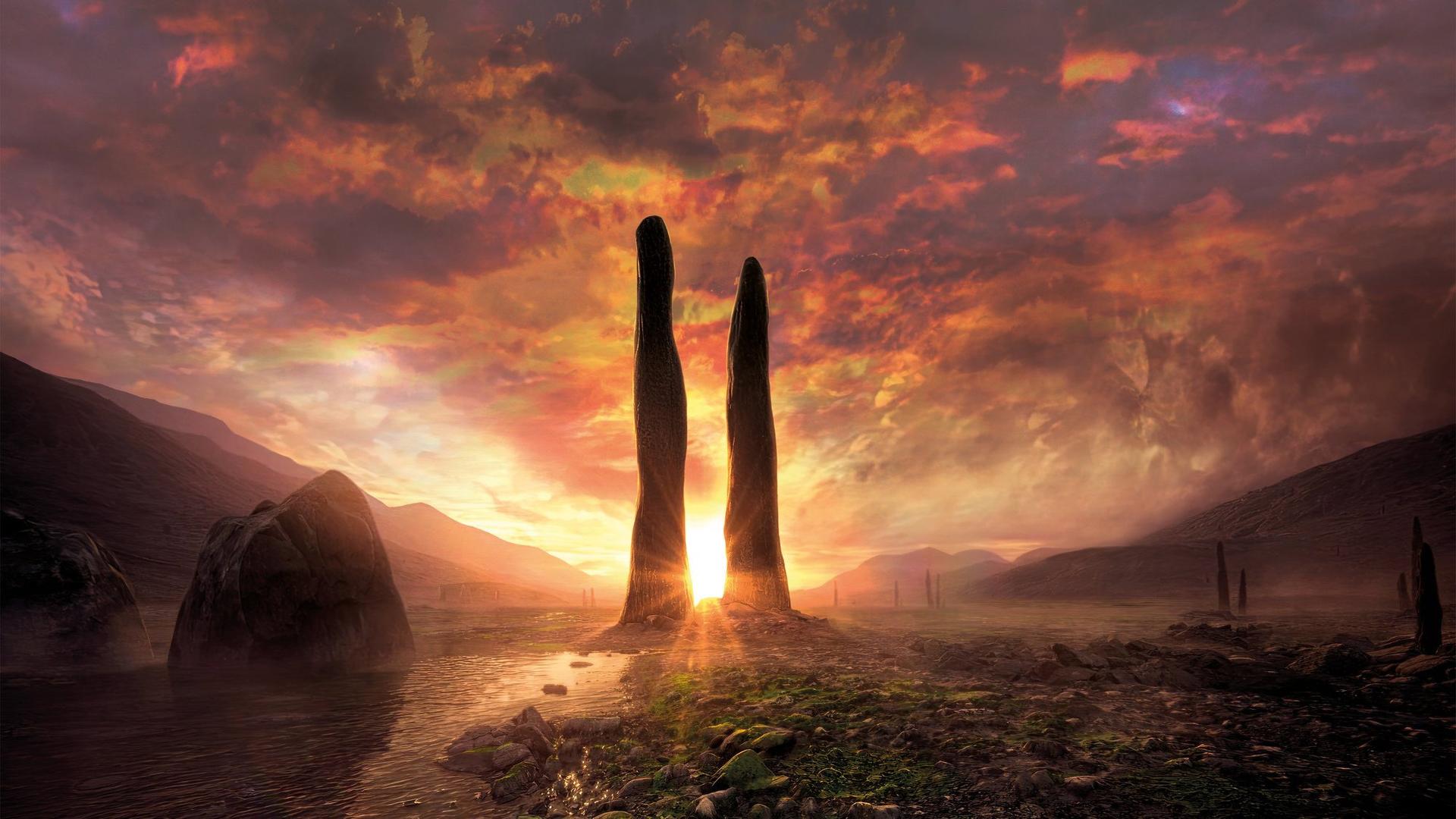 Still from Ancient Earth: Life Rising