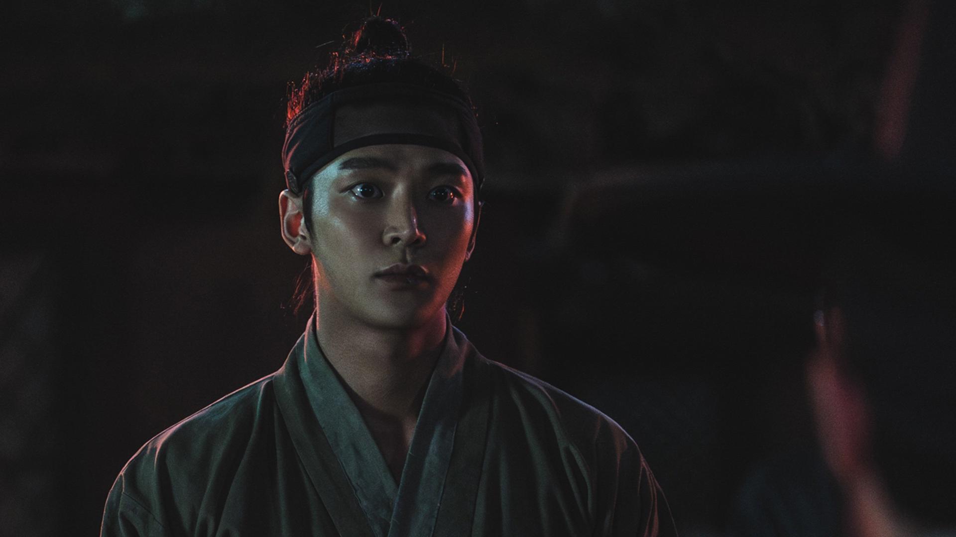 Still from THREE. A STRONG NEW MAN
