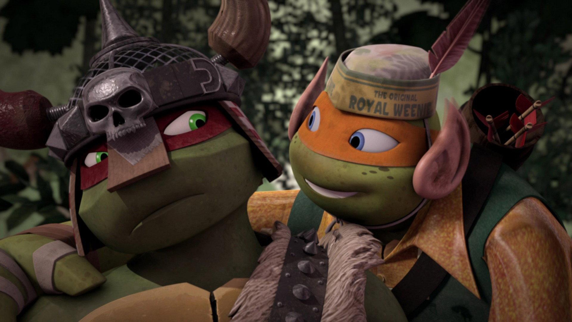 Still from Turtles in Time