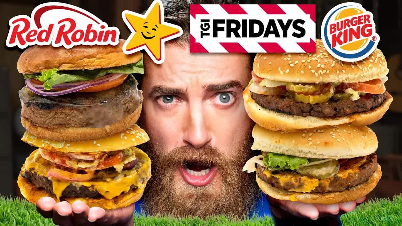 Still from Who Has The Best Impossible Burger? Taste Test