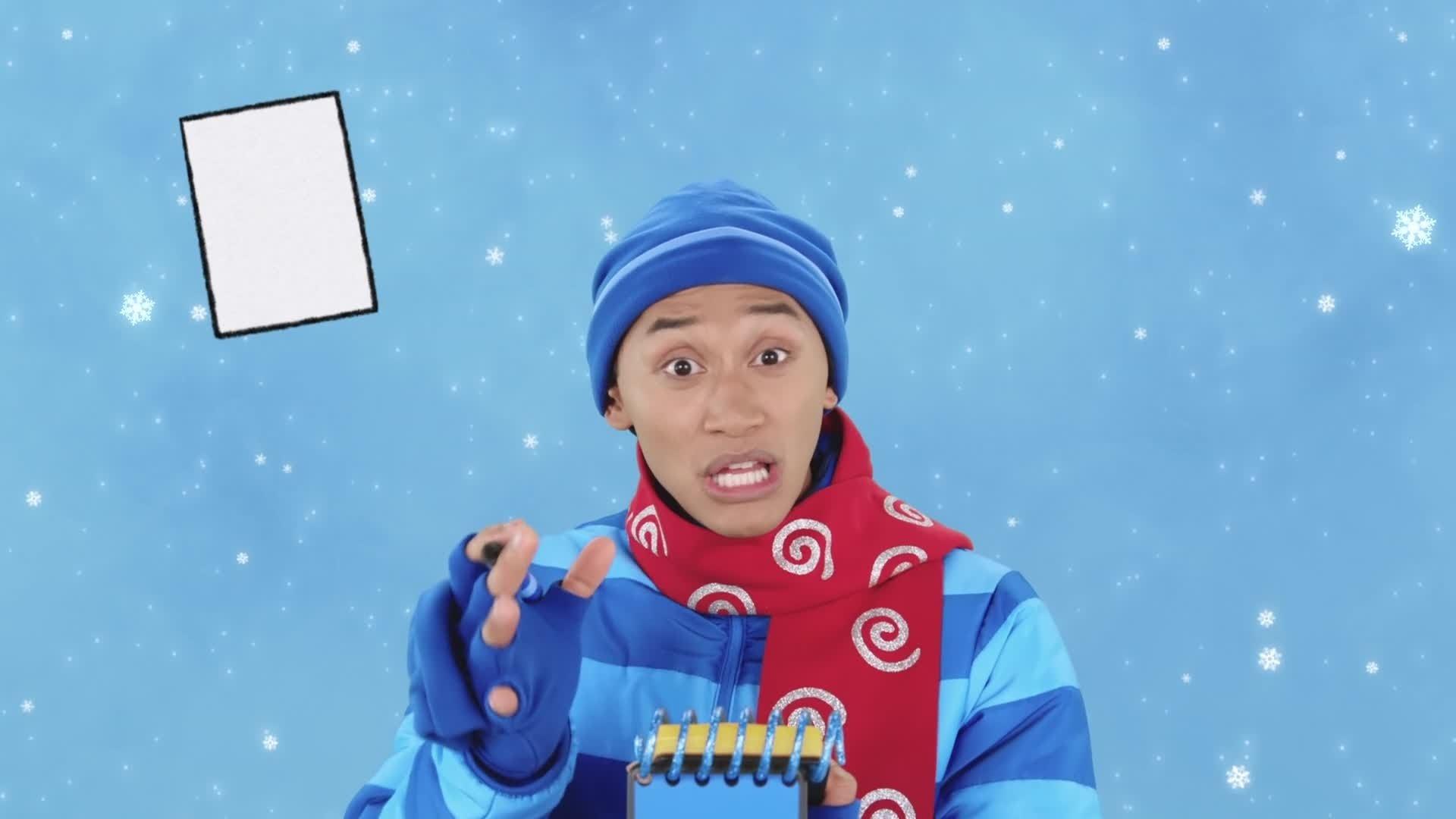 Still from Blue's Snowy Day Surprise