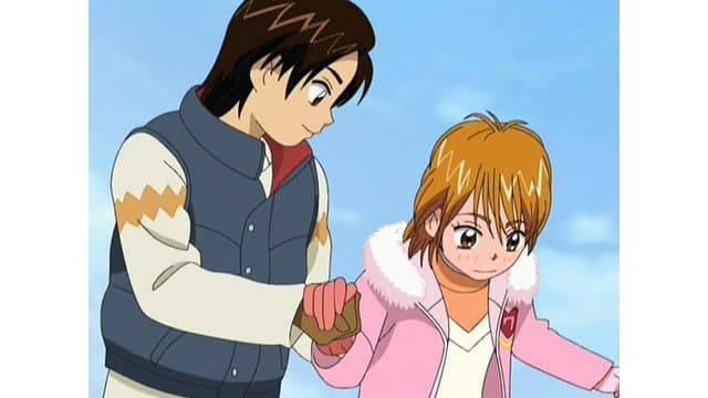 Still from A Rink Full of Sweethearts? Slipping and Falling into Grave Danger!