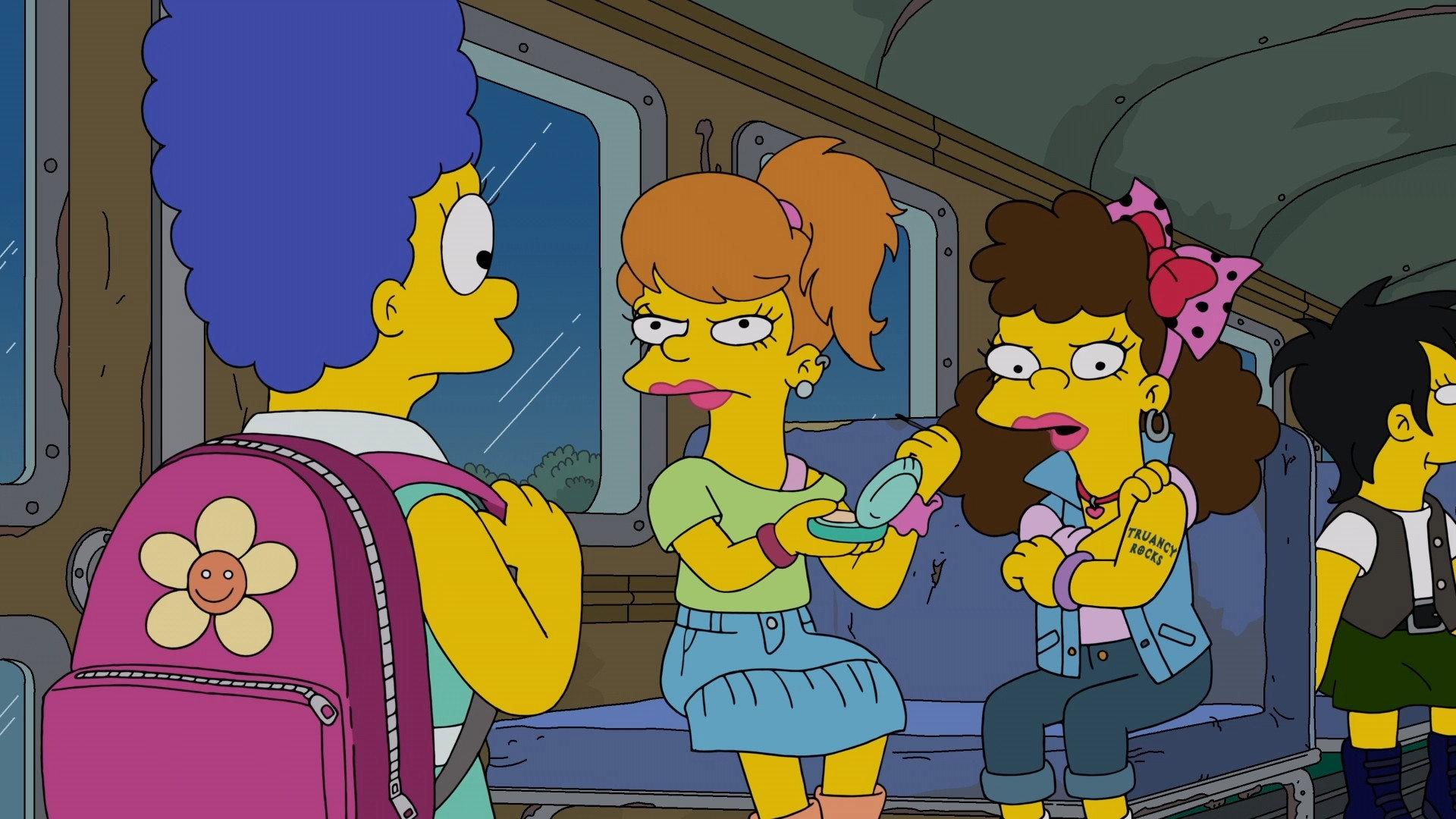 Still from Marge the Meanie