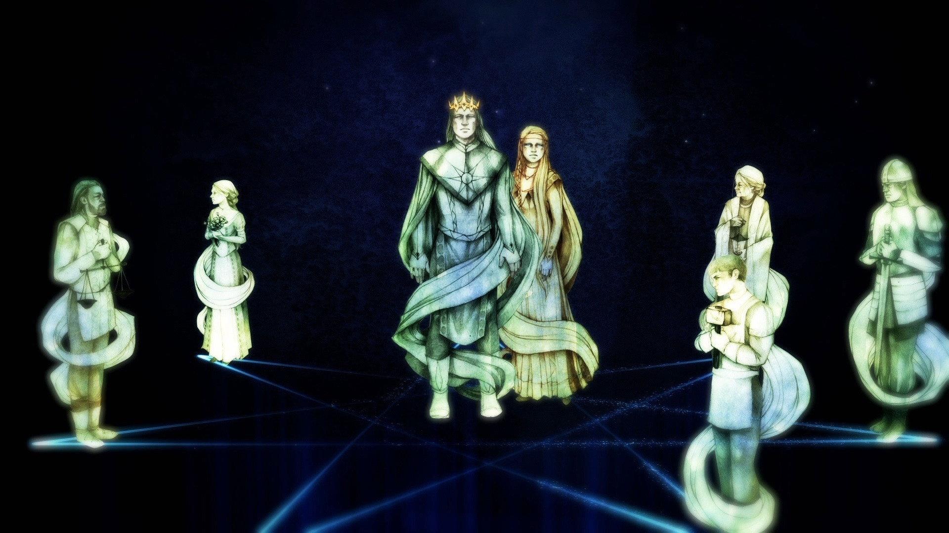 Still from Histories & Lore: The Seven-Pointed Star