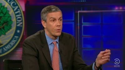 Still from Arne Duncan