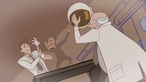 Still from Harley Goes Ape!